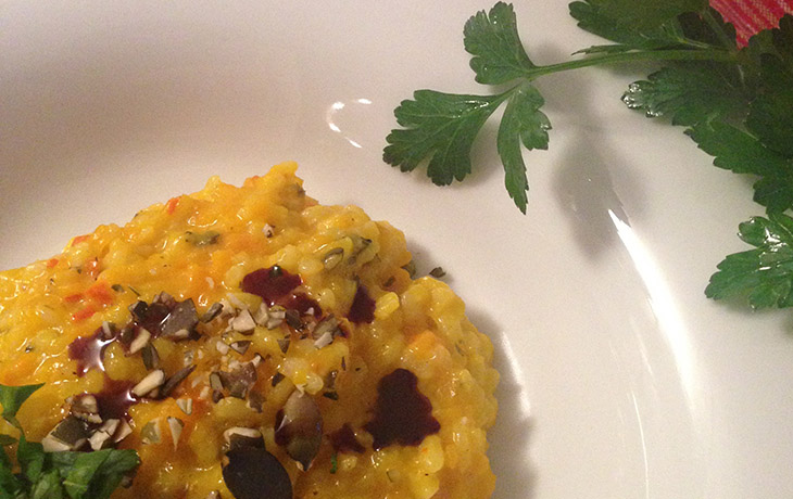 Risotto mit Kürbis